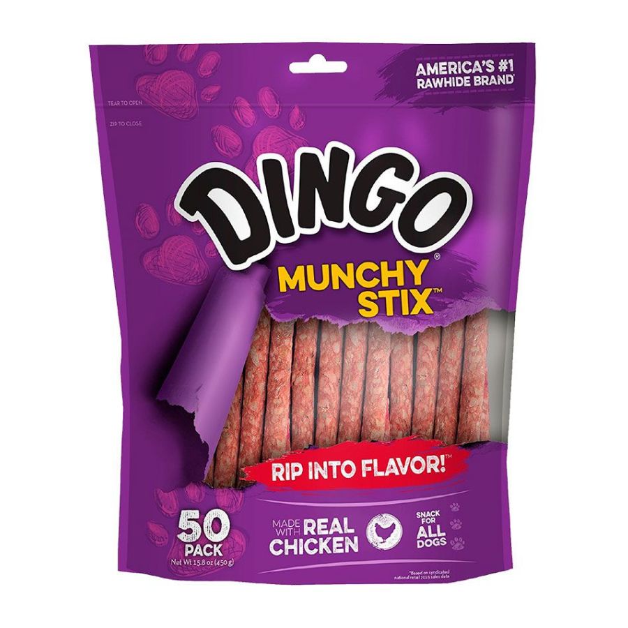 Dingo munchy stick huesitos (bolsa de 50 unid)